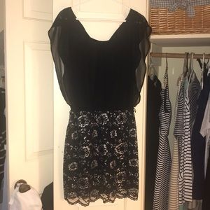 Candies Black Cocktail Dress